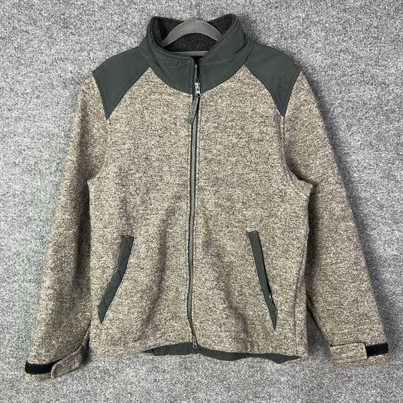 Ibex Men's Full Zip‎ Jacket 100% New Wool Mid-Heavy Weight Size S - Picture 1 of 10